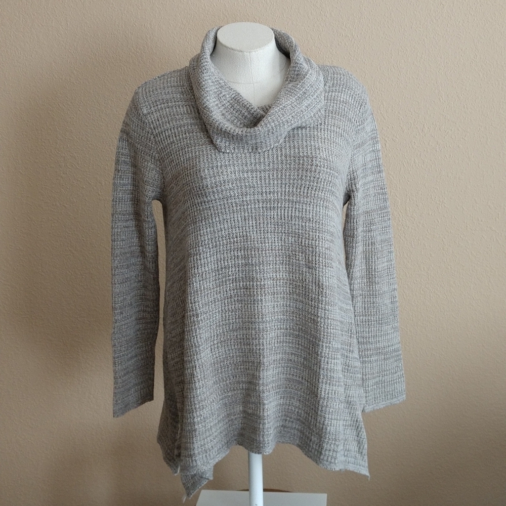 eight eight eight 100% Cotton Cowl Neck Tunic Sweater Size M